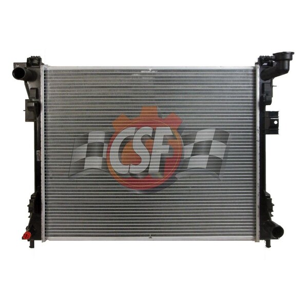 Csf 3659 1 Row Plastic Tank Aluminum Core Radiator 3659 | Zoro